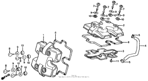  Крышка головки цилиндров