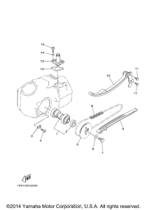 TTR50EF Цепь механизма газораспределения