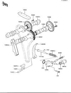 KZ1000 Camshafts / chain / tensioner