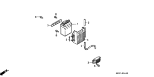NSR50F Аккумулятор