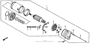 VF750S Стартер