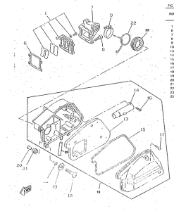 CW50RS Впускная система