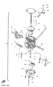 SR500 Карбюратор