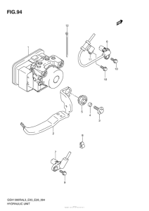 GSX1300R (ABS) Hydraulic Unit