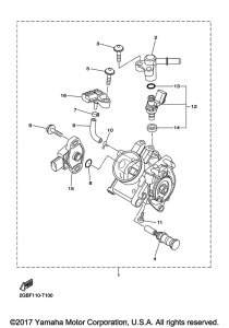 WR250F Впускная система 2