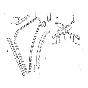 GSX400 Держатель направляющей