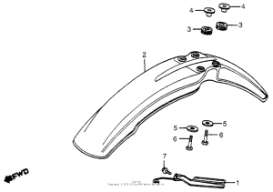  Переднее крыло