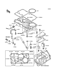 ZR1200 Поддон картера
