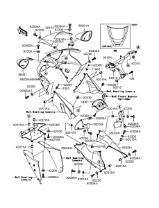 ZX1200 Обтекатели