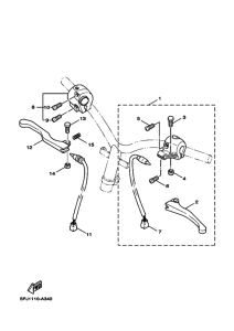 YW50 Interruptor  manillar&palanc