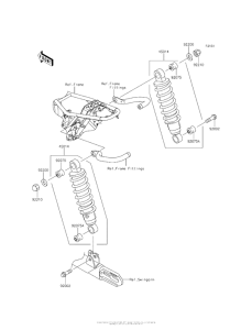 EJ800 Подвеска  /  амортизатор