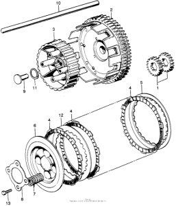 SL175 Сцепление