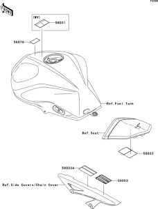 ZR750 Лейбл предостережения