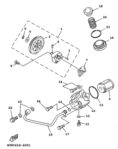 XC125 Масляный насос