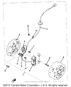 GTMXE Flywheel magneto