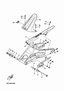 YZF-R125A Бугель