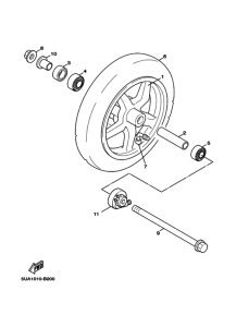 XC125 NXC125 Transom + tube