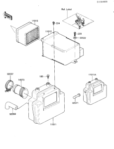 KZ1000 Воздухоочиститель