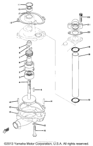 TZ750D Водяной насос