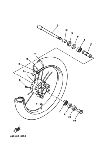 TY250Z ﾌﾛﾝﾄﾎｲｰﾙ