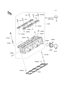 ZR1000 Головка цилиндров
