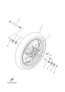 MTT690P-AB Переднее колесо