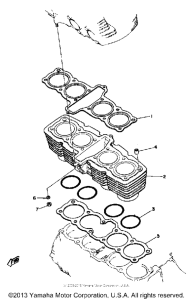 XS1100SG Цилиндры