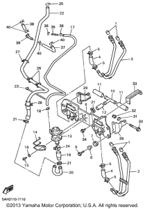 YZF600RKC Система забора воздуха