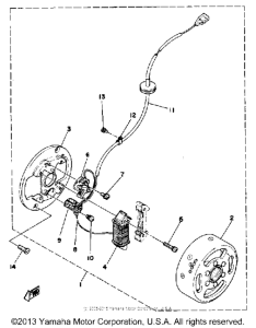 MX80J Flywheel magneto