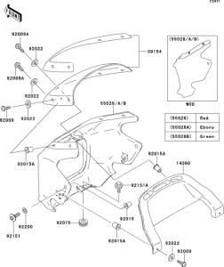 ZR1100 Обтекатели