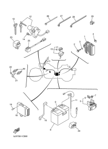 XVS125 Электрика 1