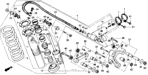 XR250R Shock absorber 84-85