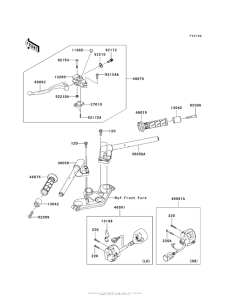 EX250 Handlebar (J9F-Jafa)