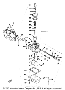RD125C Карбюратор