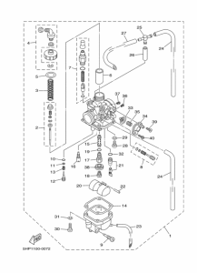TTR125E Carburetor assy
