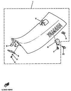 YZ250 YZ250U Пружина