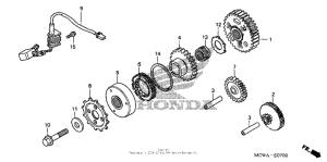 VFR800 Генератор