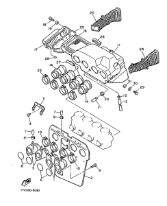 FJ1200 Впускная система