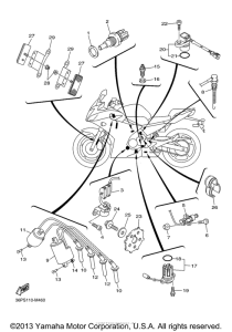 FZ6RDCL Электрика