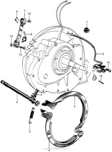P50 Задний тормоз