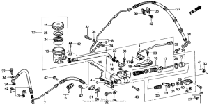 GL1500 Задний тормозной цилиндр