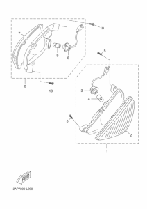 YN50E Проблесковый световой сигнал