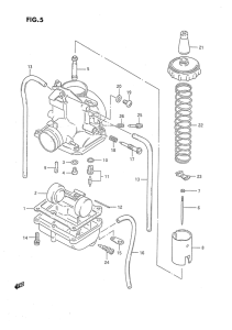 DS80 Carburetor assy