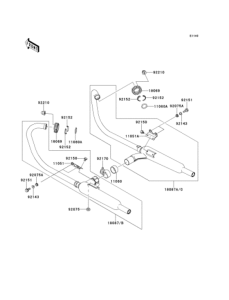 EJ650 Глушитель