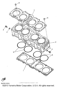 FZR1000FC Цилиндры
