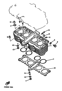 XJ550 Цилиндры