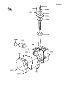 KMX200 Воздушный фильтр