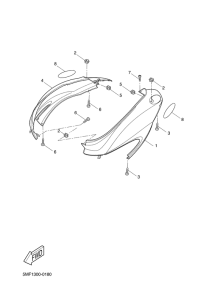 XN150 Боковые обтекатели