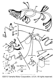 XT125J Электрика