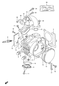 FB100 Головка цилиндров